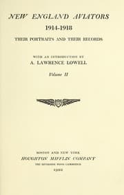 Tapa de New England aviators 1914-1918