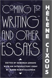 Tapa de "Coming to writing"and other essays