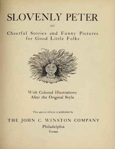 Tapa de Slovenly Peter