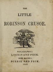 Tapa de The Little Robinson Crusoe