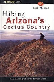 Tapa de Hiking Arizona's cactus country