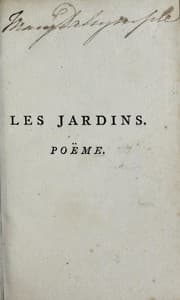 Tapa de Les jardins, ou, L'art d'embellir les paysages