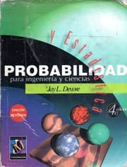 Tapa de Probabilidad y estadística para ingeniería y ciencias