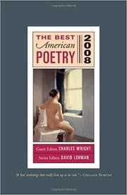 Tapa de The Best American Poetry 2008