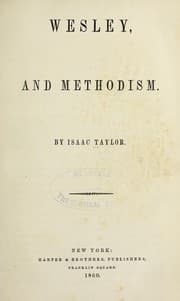 Tapa de Wesley, and Methodism