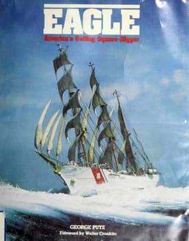 Tapa de Eagle, America's sailing square-rigger