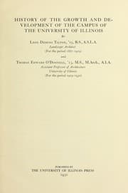 Tapa de History of the growth and development of the campus of the University of Illinois