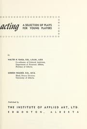 Tapa de Adventures in acting