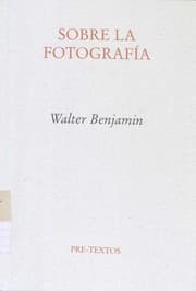 Tapa de Sobre la fotografía