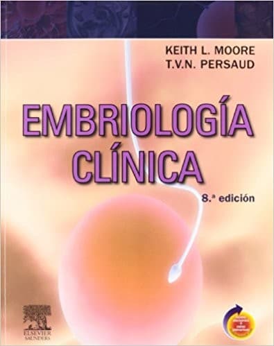 Tapa de Embriologia clinica.