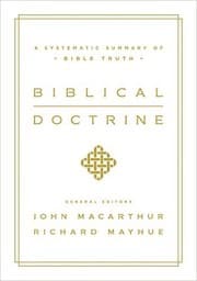 Tapa de Biblical doctrine