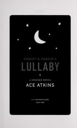Tapa de Robert B. Parker's lullaby