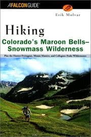 Tapa de Colorado's Maroon Bells - Snowmass Wilderness