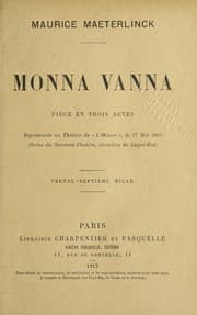 Tapa de Monna Vanna
