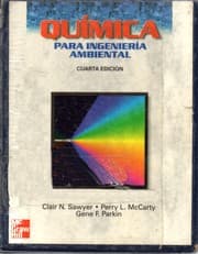 Tapa de Química para ingeniería ambiental