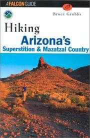 Tapa de Hiking Arizona's Superstition and Mazatzal Country (Regional Hiking Series)