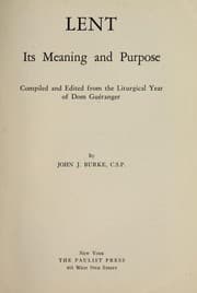 Tapa de Lent, its meaning and purpose