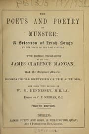 Tapa de The poets and poetry of Munster