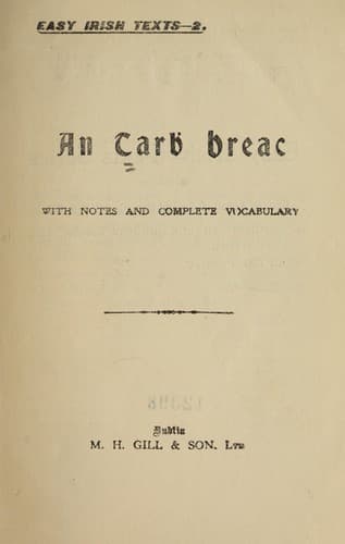 Tapa de An tarḃ breac