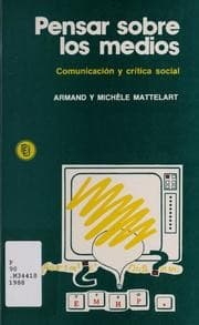 Tapa de Pensar sobre los medios