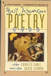 Tapa de The Best American Poetry 1992