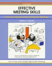 Tapa de Effective meeting skills