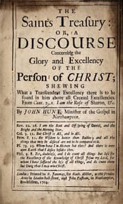 Tapa de The saints treasury, or, A discourse concerning the glory and excellency of the person of Christ ...