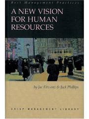 Tapa de A new vision for human resources : defining the human resources function by its results