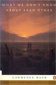 Tapa de What We Don't Know about Each Other (National Poetry Series)