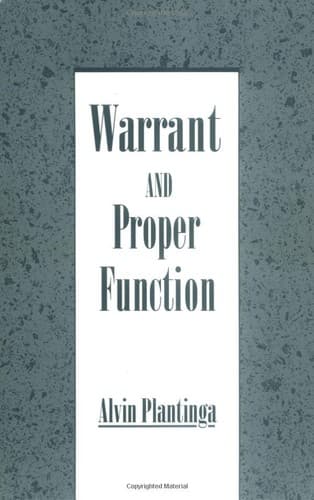 Tapa de Warrant and Proper Function [e-book]