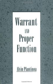 Tapa de Warrant and Proper Function [e-book]