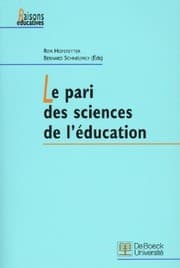 Tapa de Le pari des sciences de l'education