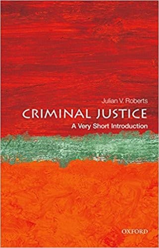 Tapa de Criminal justice