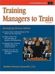 Tapa de Training managers to train