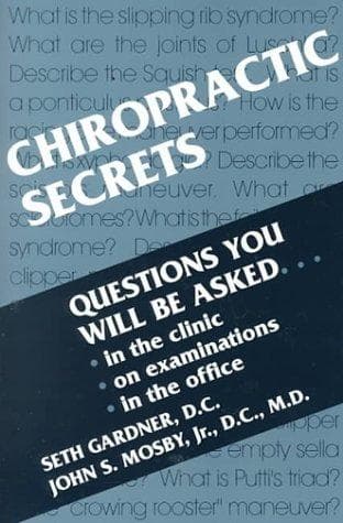 Tapa de Chiropractic secrets