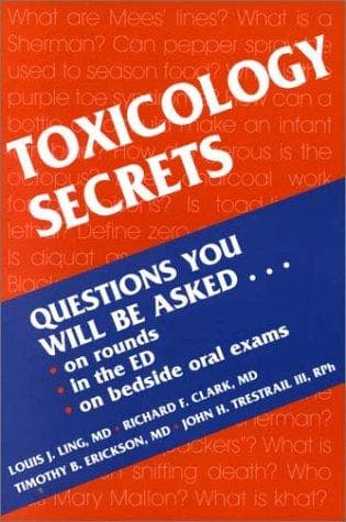Tapa de Toxicology secrets