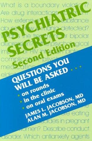 Tapa de Psychiatric Secrets