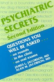 Tapa de Psychiatric secrets
