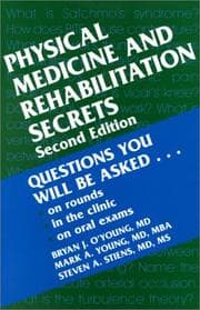 Tapa de Physical medicine and rehabilitation secrets