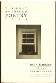 Tapa de The Best American Poetry 1988