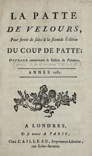 Tapa de La patte de velours