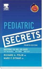 Tapa de Pediatric secrets