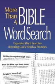 Tapa de More Than a Bible Word Search