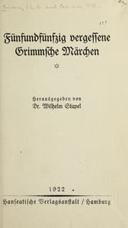 Tapa de Fu nfundfu nfzig vergessene Grimmsche ma rchen