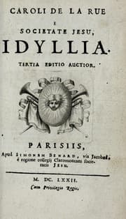 Tapa de Caroli de la Rue e Societate Jesu, Idyllia