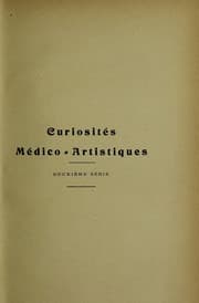 Tapa de Curiosit©♭s m©♭dico-artistiques