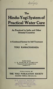 Tapa de The Hindu-Yogi system of practical water cure