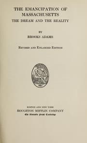 Tapa de The emancipation of Massachusetts