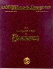 Tapa de The Complete Book of Dwarves