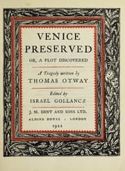 Tapa de Venice preserved